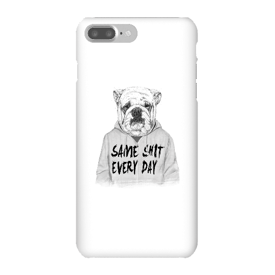 Balazs Solti Same Shit Every Day Phone Case for iPhone and Android - iPhone 7 Plus - Snap Case - Gloss