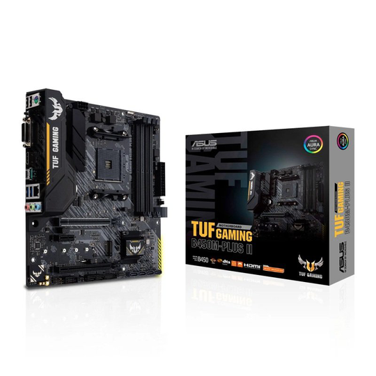 ASUS TUF GAMING B450M-PLUS II mATX Motherboard