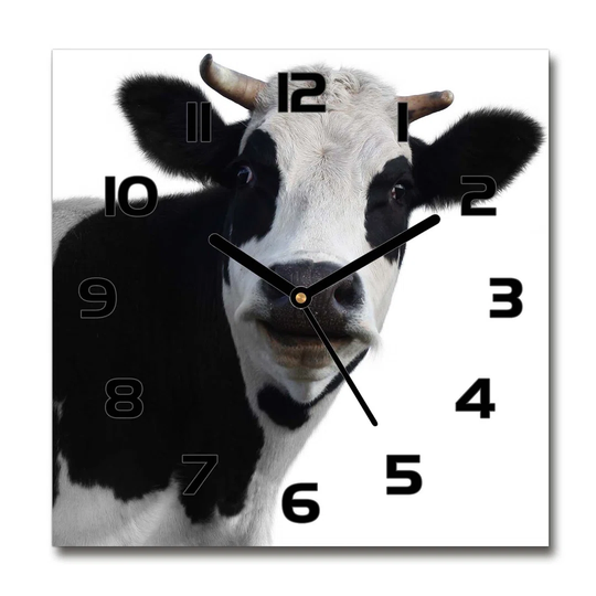 Inderjit A Bred Cow Silent Wall Clock