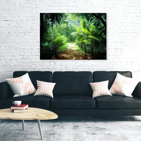 Canvas Print, Green Landscapes 16744
