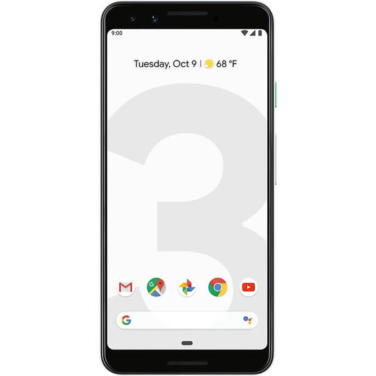(Unlocked, White) Google Pixel 3 Dual Sim | 64GB | 4GB RAM
