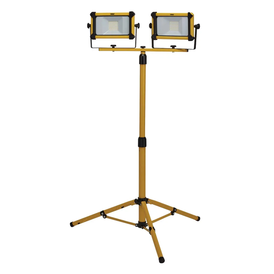 Draper 230V SMD LED Tripod Site Light 2 X 30W 6600 Lumens