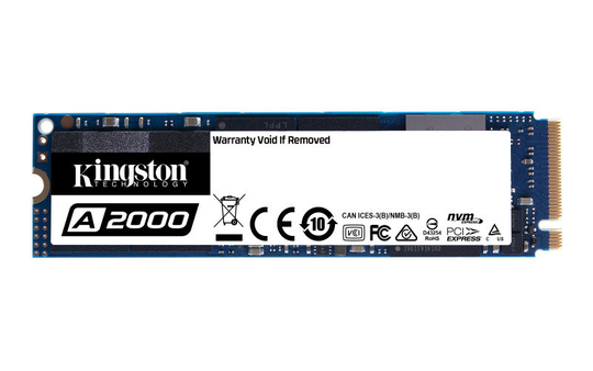 Kingston 250GB A2000 M2 NVMe SSD