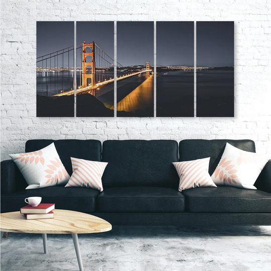 Canvas Print Golden Gate San Francisco