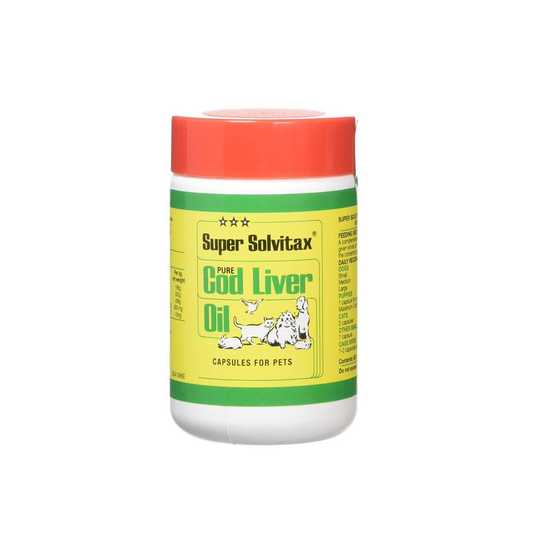 (Case (3 Pack)) Super Solvitax Cod Liver Oil Tablets