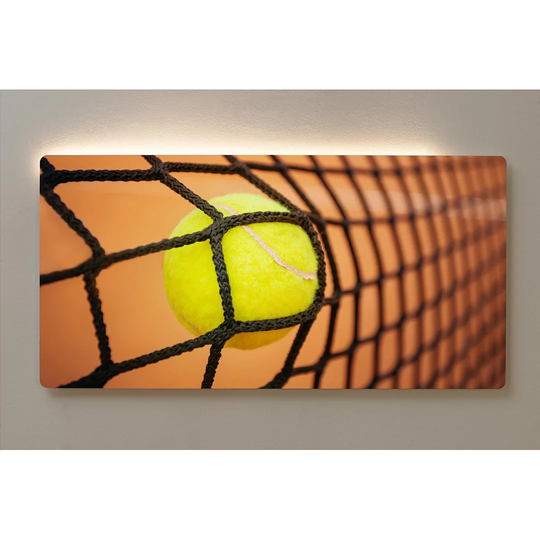 Backlight Motif Wall Picture Tennis Tennis Ball Magnetic Cork Board
