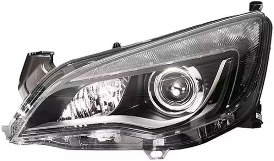 Headlight 1ZT010012-421 by Hella Right
