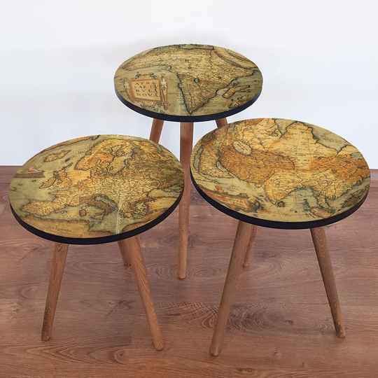 Lelia 3 Piece Nest of Tables