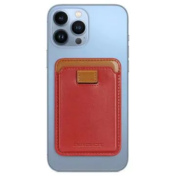 Dux Ducis iPhone 12/13/14 Magnetic Card Holder - Red