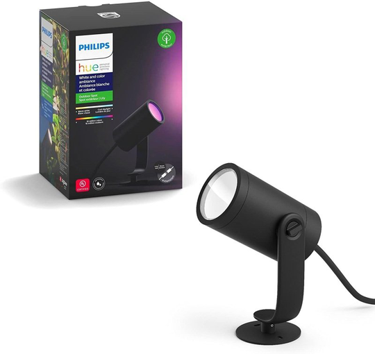 Philips Hue Lily Outdoor Spot Light Extension - Works with Alexa and Google Assistant*