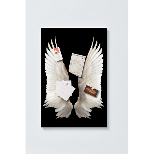 Wing Magnetic Wall Mounted Cork Board