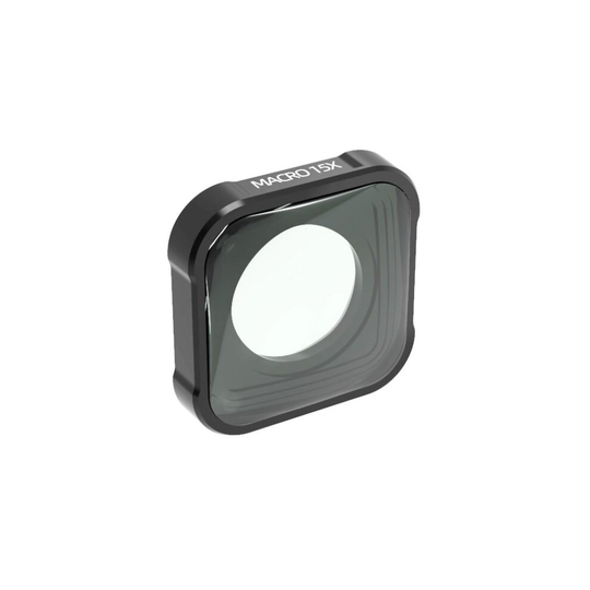 (Black) 4k Hd 15x Macro Camera Lens For Gopro Hero 9 Black Action Camera