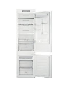 Hotpoint Htc20T321 Total No Frost 55Cm Wide Integrated Fridge Freezer - White - Fridge Freezer With Installation