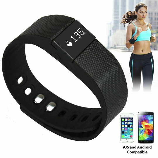 Smart Bracelet Watch Activity Tracker NEW Bluetooth Wristband Pedometer Fitness