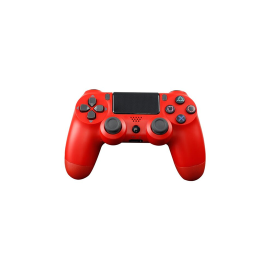 (Red) PS4 Controller Bluetooth-compatible Vibration Gamepad For Wireless Joystick