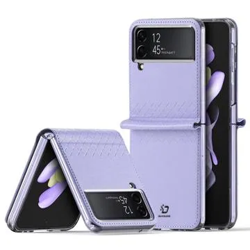 Dux Ducis Bril Samsung Galaxy Z Flip4 Flip Case - Purple