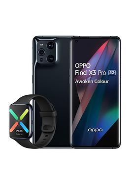 Oppo Find X3 Pro 5G (256Gb, Black) With Oppo 46Mm Smart Watch