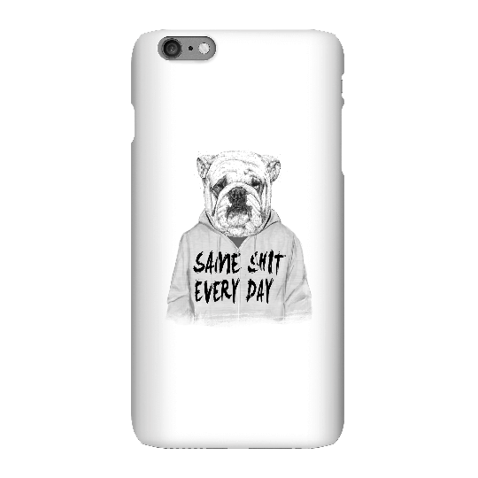 Balazs Solti Same Shit Every Day Phone Case for iPhone and Android - iPhone 6 Plus - Snap Case - Matte