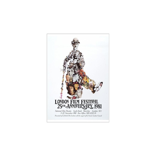 (A1 (84x59cm) Poster) 25th London Film Festival - 1981 Poster Print