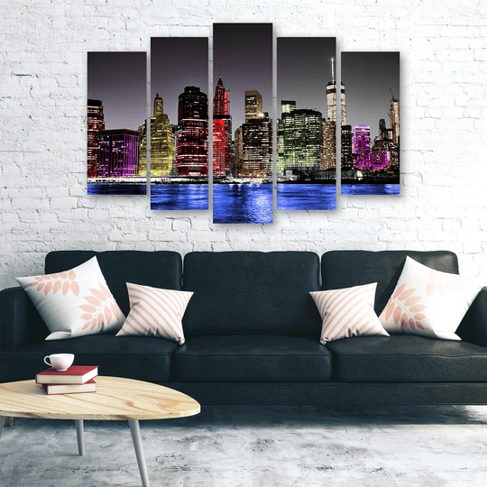 Canvas Print Architecture Skyline New York