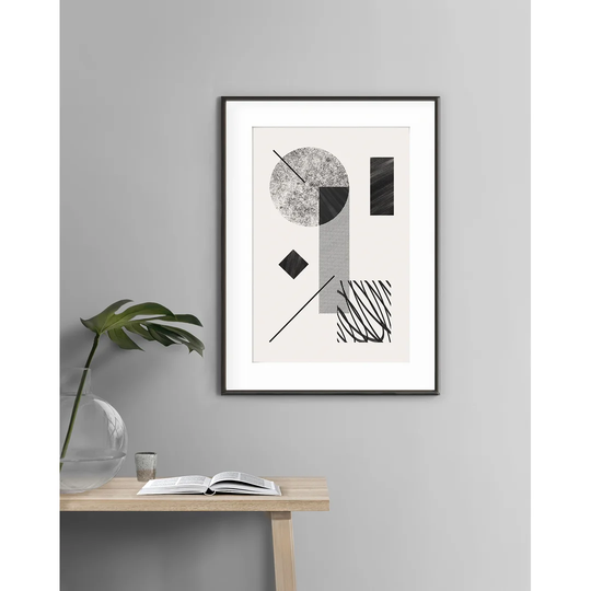 Bauhaus - Picture Frame Graphic Art Print on Paper