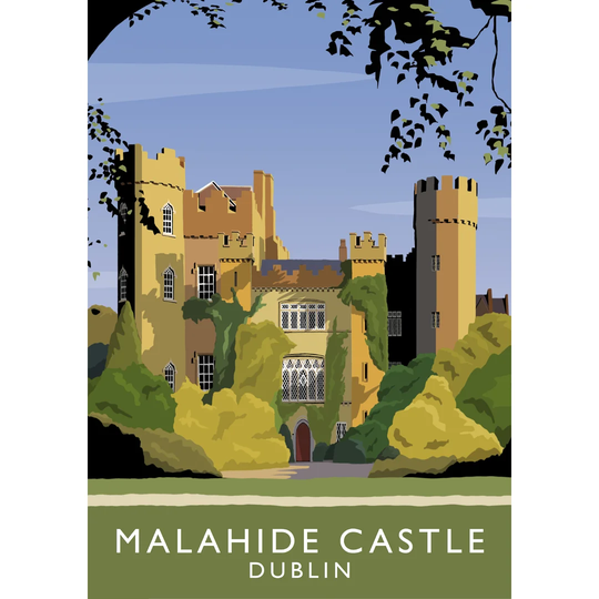 'Malahide Castle' Graphic Art