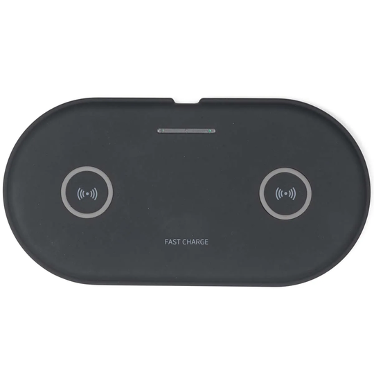 Intempo Dual 10W Wireless Charging Pad - Black