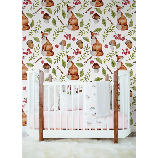 Arlynn Foxplants Mushrooms Animals Leaves Wallpaper