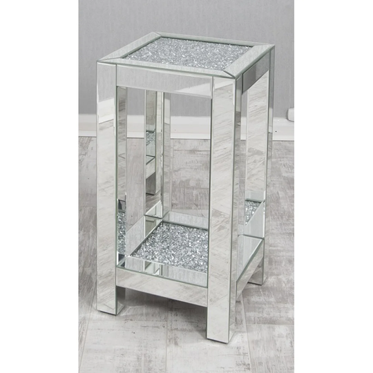 Milie Crushed Glass Side Table
