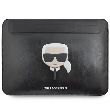 Karl Lagerfeld Ikonik Sleeve for Laptop, Tablet - 14 - Black