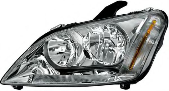 Headlight Halogen 1LE270600-191 by Hella Left