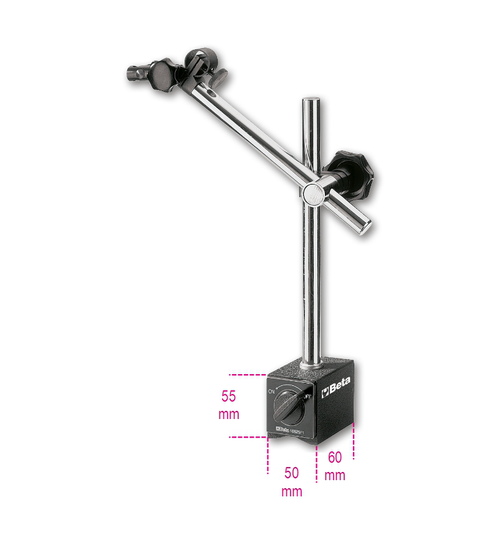 Beta Tools 1662SP0 Magnetic Base 65 x 50 x 55mm | 016620800