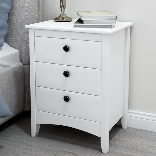 Galewood 3 Drawer Bedside Table