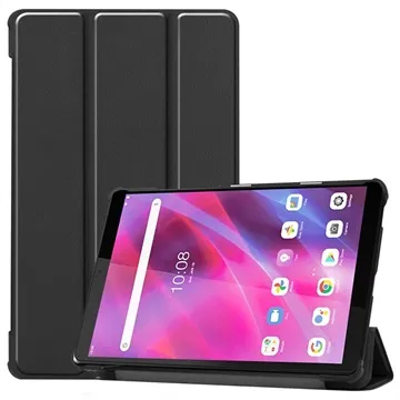 Tri-Fold Series Lenovo Tab M8 (3rd Gen) Folio Case - Black