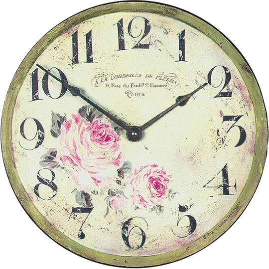 36cm Florist Shop Pub Wall Clock
