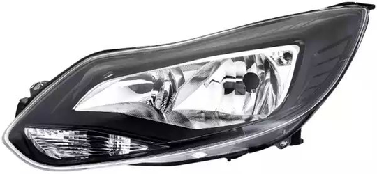 Headlight Halogen 1EA354994-031 by Hella Left