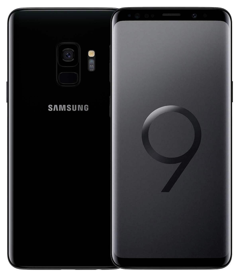 SIM Free Refurbished Samsung S9 64GB Mobile Phone - Black