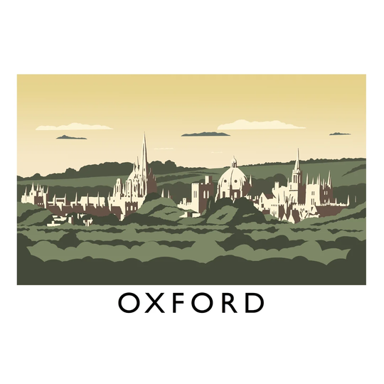 Oxford by Richard O'Neil - Graphic Art Print on Paper