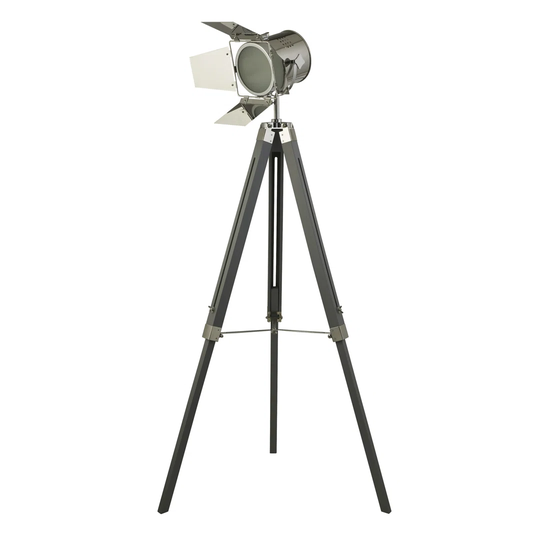 Fortuna 145cm Gray Tripod Floor Lamp