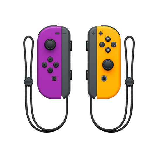 (Purple&Orange) Wireless Bluetooth Joy-Con handle gamepad for Nintendo Switch L&R pairing