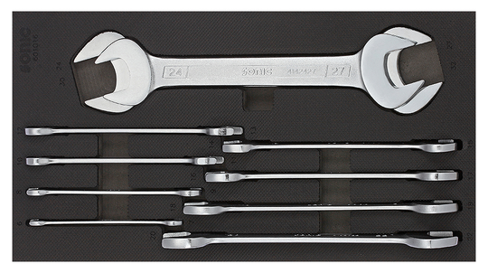 Sonic Double Spanner Set 10-Piece 601016