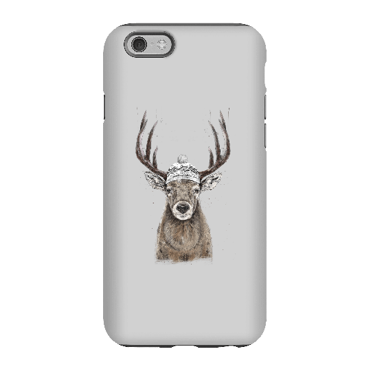 Balazs Solti Winter Deer Phone Case for iPhone and Android - iPhone 6 - Tough Case - Matte