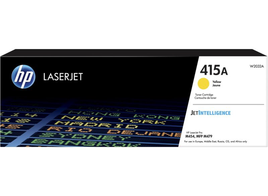 HP 415A Yellow Original LaserJet Toner Cartridge (W2032A)