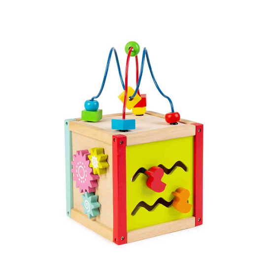Boppi Small Wooden Activity Play Box