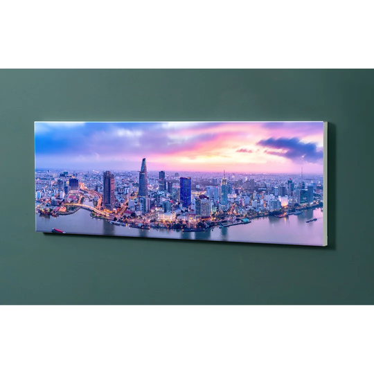 Notiz Motive Vietnam Magnetic Wall Mounted Cork Board