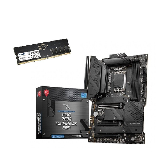 MSI MAG Z690 TOMAHAWK WIFI ATX Motherboard + ADATA Premier 32GB DDR5 Memory Bundle