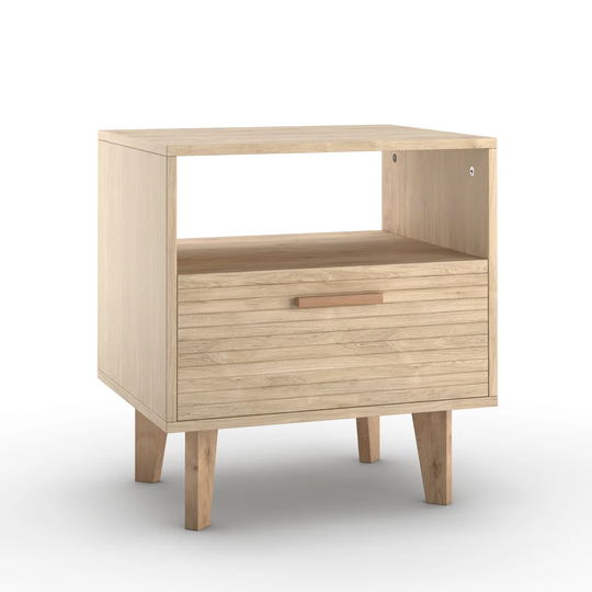 Wechsler 1-drawer Bedside Table