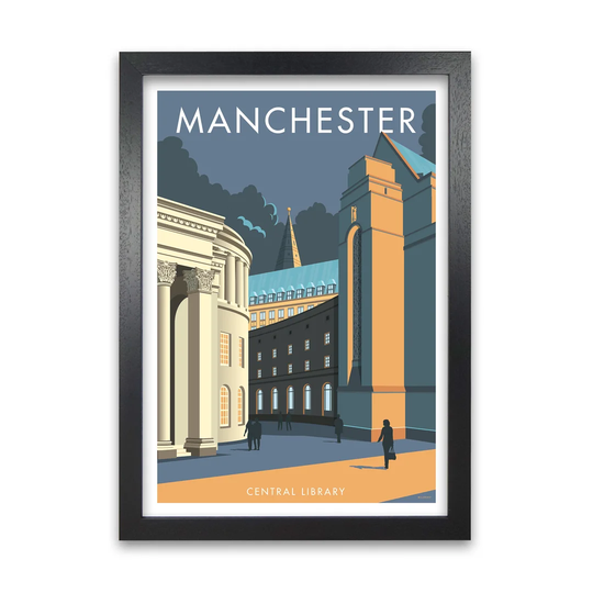 'Manchester Library' Graphict Art