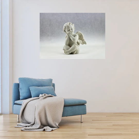 Canvas Print, Religious Gray