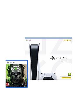 Playstation 5 Disc Console &Amp; Call Of Duty: Modern Warfare Ii